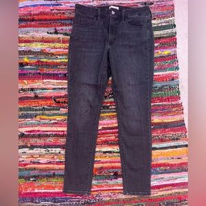 brand new dark wash jeans